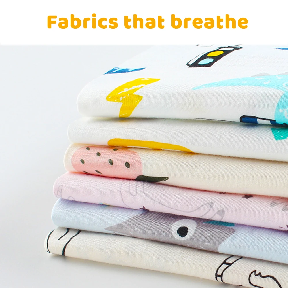 Conjunto de pijamas para ni&ntilde;os, ropa de dibujos animados para beb&eacute;s, camiseta + Pantalones cortos, conjuntos de ropa informal para el hogar de 1 a 3 a&ntilde;os-2
