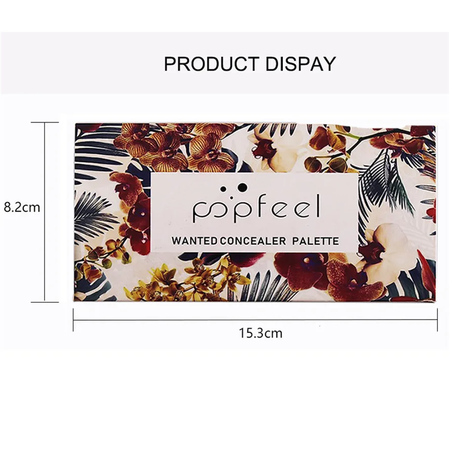 1 шт. Popfeel крем для полного покрытия консилер основы макияжа 10 цветов
