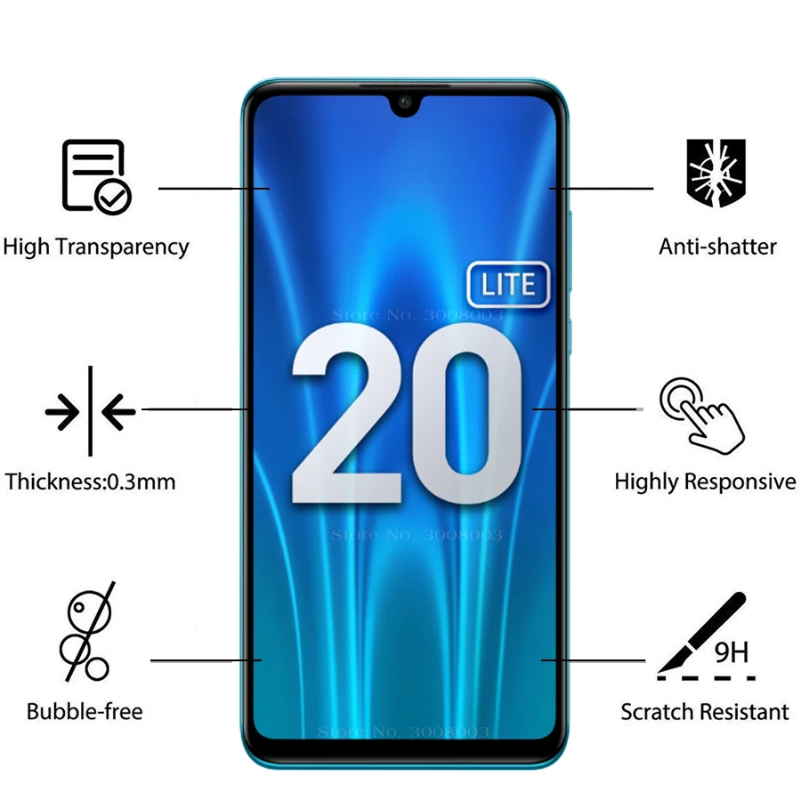 Стеклянная камера 2 в 1 honor 20 lite защитные очки для huawei light 6 21 дюйма Защитная пленка