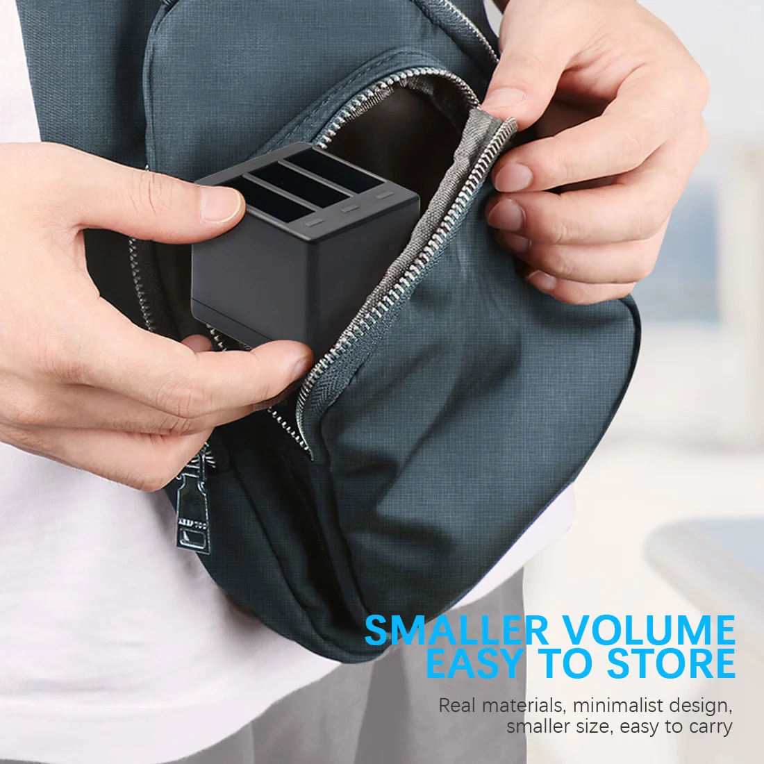 Аккумулятор или тройное зарядное устройство для камеры GoPro Hero 8 7 6 5|Цифровые