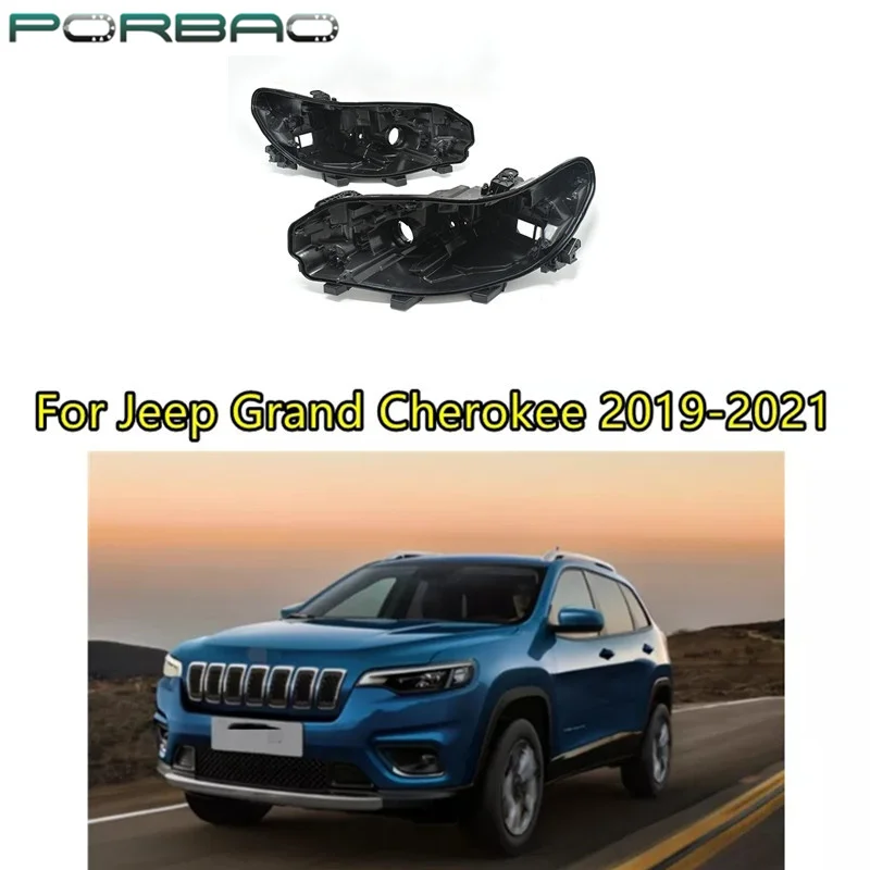 

Корпус передней фары для GRAND CHEROKEE 2019-2021, Сменное заднее основание автомобильной фары, заднее основание