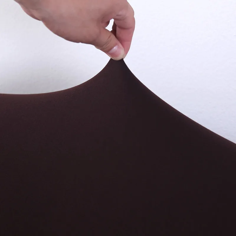 Чехол для дивана эластичный однотонный коричневый серый черный | Дом и сад