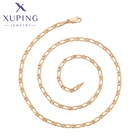 Ювелирные изделия Xuping, Летняя распродажа, Новое поступление, модное ожерелье-цепочка с позолоченным покрытием ZBN412