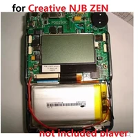 battery for creative njb zen player new li po rechargeable accumulator pack replacement 3 7v 2600mah with 2 lines track code