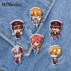 Новинка 2021, акриловая булавка Hanako-Kun в туалет, аниме эпоксидная застежка-бабочка, булавка ручной работы, брошь-бабочка