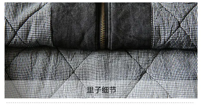 Винтажная джинсовая куртка, зимняя длинная парка,, для женщин, Корейская, свободная, большой размер, с рисунком кота, с капюшоном, утолщенное, теплое пальто Abrigo f