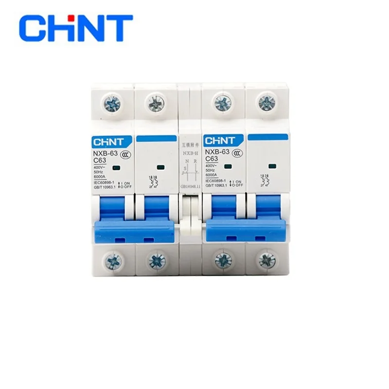 CHINT NXB-63 2P 32A 40A 63a MTS Dual Power ручной выключатель цепи MCB 50 Гц/60 Гц 400 В ~ | Обустройство