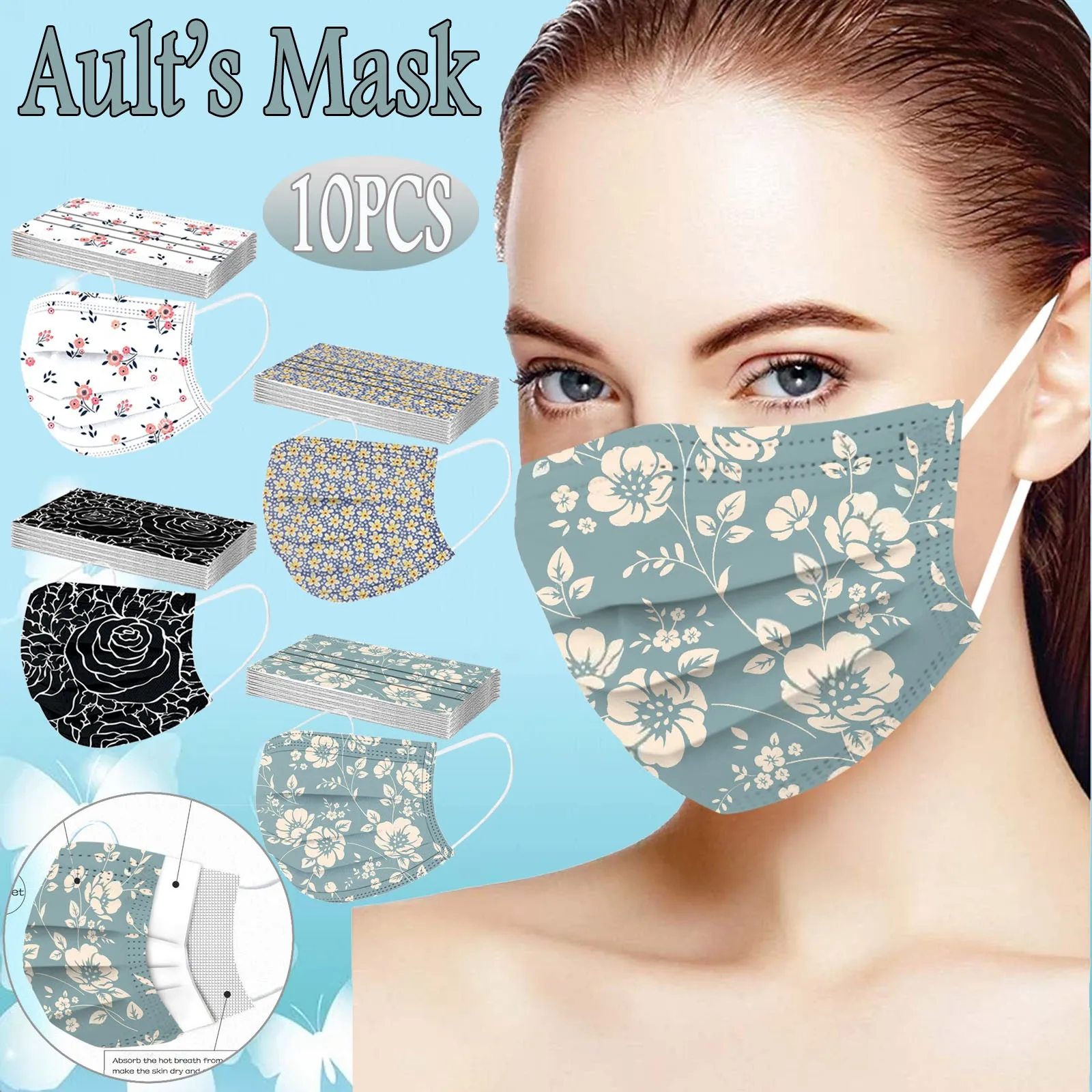 Кружевная анонимная Маска для лица Женская защитная косплея рождественские