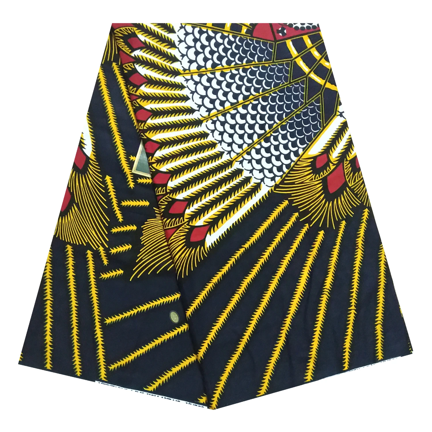 

High Quality African Real Veritable Wax 6yards/lot Nigeria Guaranteed Pagne Wax African Hot Wax Veritable For Party Dresses