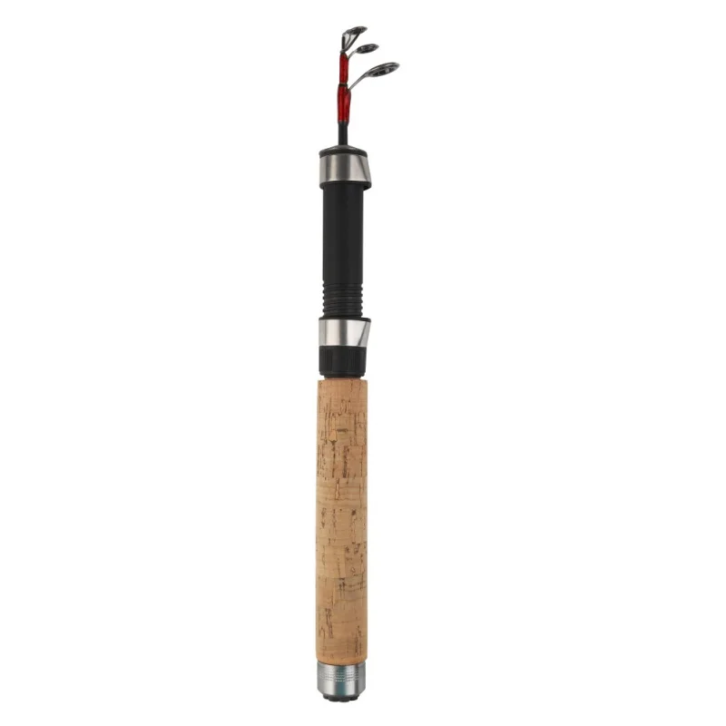65cm 130 см/100 см/80 см/65 см/55 см/45 см зимние льда телескопические рыболовные удочки из карбона волокно Рыбалка на карпах спининг литья Жесткий удочки - Цвет: 65cm