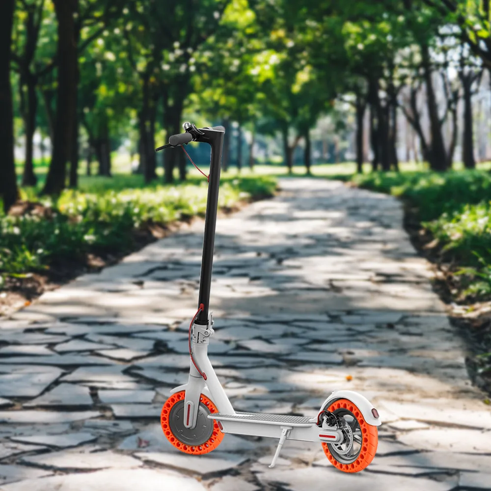 

9.5 Inch Solid Hole Tires For Xiaomi M365 Tyre Electric Scooter Skateboard Shock Absorber Non-Pneumatic Tyre Rubber Wheels