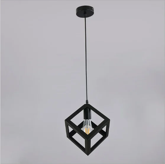 Скандинавский промышленный стиль кованого железа люстра Ретро для кафе балкона