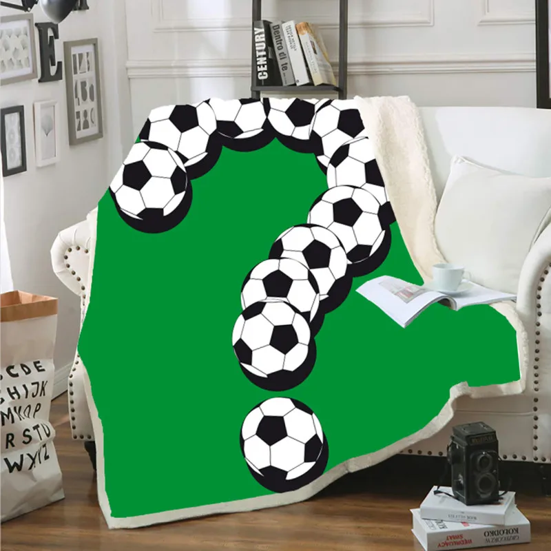 

Ball lambskin blanket double-layer plush wool blanket