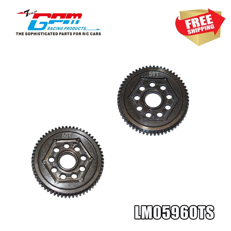 

RC Radio control car 45# spur gear 59T/60T for LOSI 1/18 Mini-T 2.0 2WD option upgrade parts