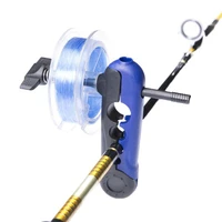 mini portable fishing rod holder bobbin reel line spool winder wrapper tool fishing rod holder