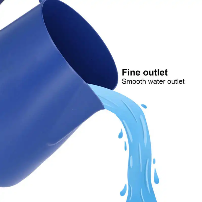 

Stainless Steel Coffee Jug Coffee Pitcher Milk Latte Frothing Cup with Non-Drip Water Outlet for Kitchen