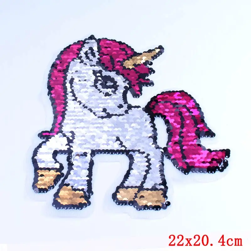 Патчи для утюга патчи полоски Детские Двусторонние блестки вышивка сделай сам