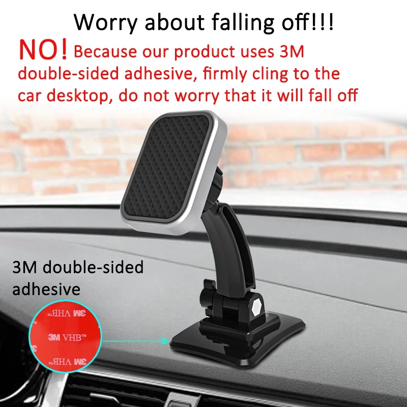 XMXCZKJ Car Mobile Phone Magnetic Holder For Iphone 11 8 7 Samsung S8 Dashboard Mount Strong Magnet Universal Stand | Мобильные