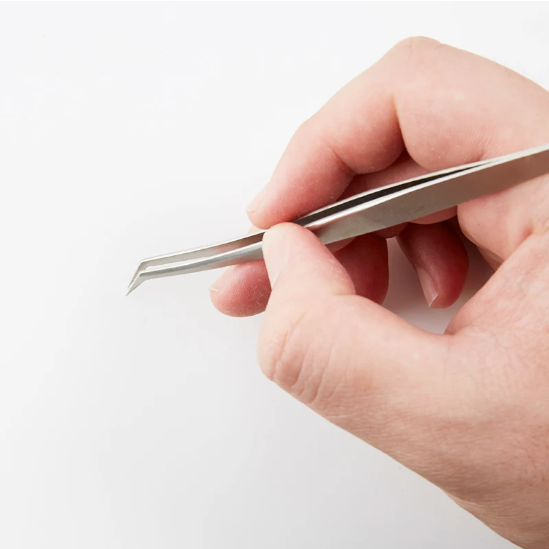 Пинцет для наращивания ресниц Blueyes пинцет бровей аксессуары макияжа изогнутые