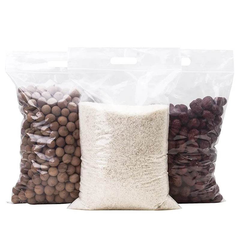 100 шт./лот прозрачный слайдер Ziplock фруктовый Овощной пластиковый упаковочный