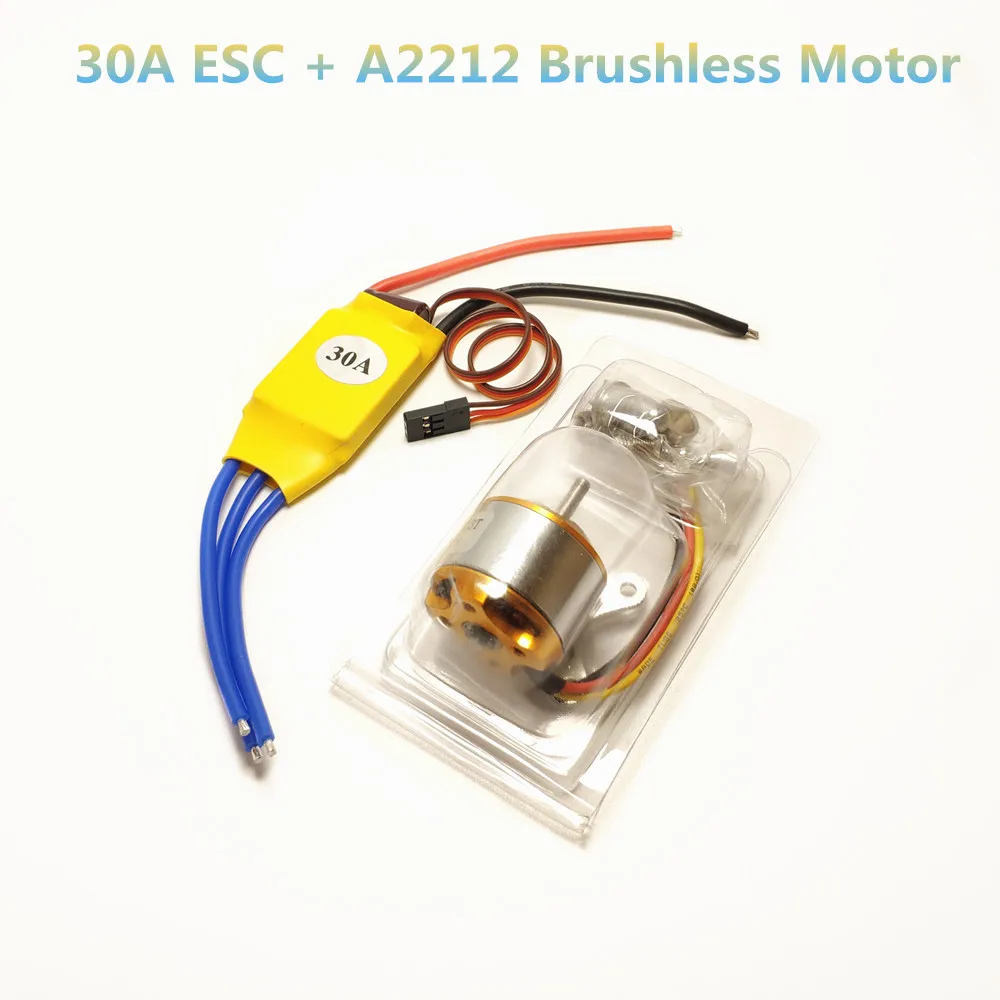 

XXD A2212 930kv/1000kv/1400kv/2200kv Brushless Motor + 30A ESC For RC Aircraft Multicopter X525 F450 Quadcopter DIY Model Parts