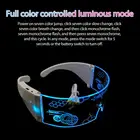 Праздничное украшение, разнообразные светящиеся цветные очки, блестящая красочная маска для декор с изображением глаз, модная маска для вечеринок