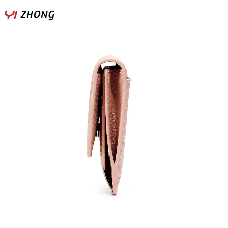 YIZHONG, Женский мини-кошелек, простой, модный, кожаный, кошелек, для девушек, монета, Карманный держатель для карт, кошельки, брендовые сумки, дизайнерские кошельки для девочек