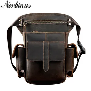 Сумка-мессенджер Norbinus Мужская, из натуральной воловьей кожи