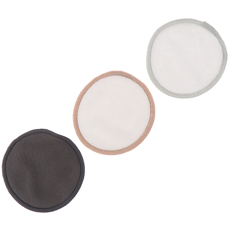 

Reusable Washable Round Bamboo Cotton Cloth Facial Makeup Remover Puff Pads Clean Facial Skin Care