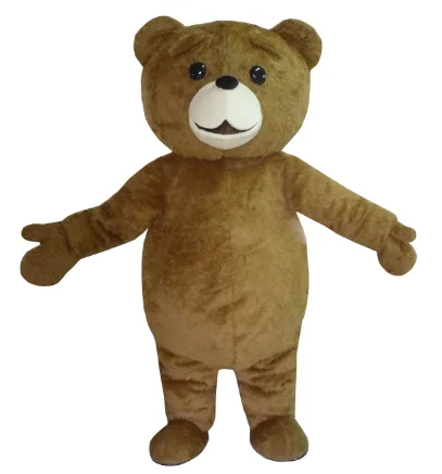 Новый костюм талисман Тедди медведя бесплатная доставка|Талисман| |