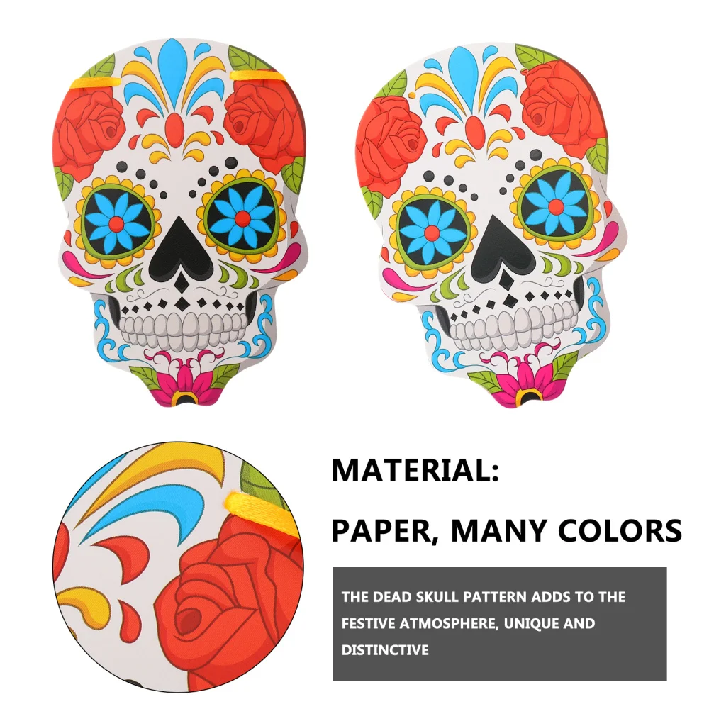 

1Pc Party Banner Day of the Dead Banner Decorative Flag Bunting Party Flag