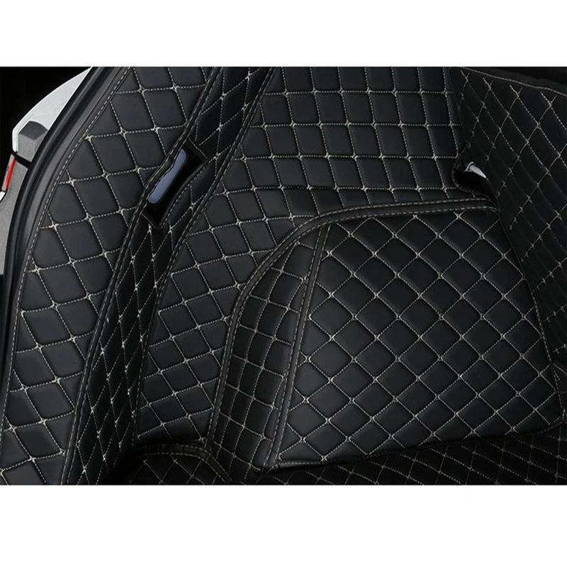Коврики для багажника автомобиля Mitsubishi Outlander 5 мест 2019 2020 2021 водонепроницаемые