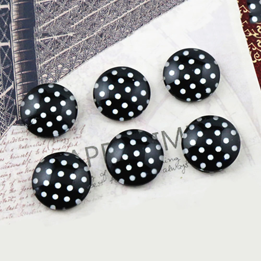 Горячая Распродажа 20 шт 12 мм ручной работы фото стекло кабошоны E5-22 | Украшения и