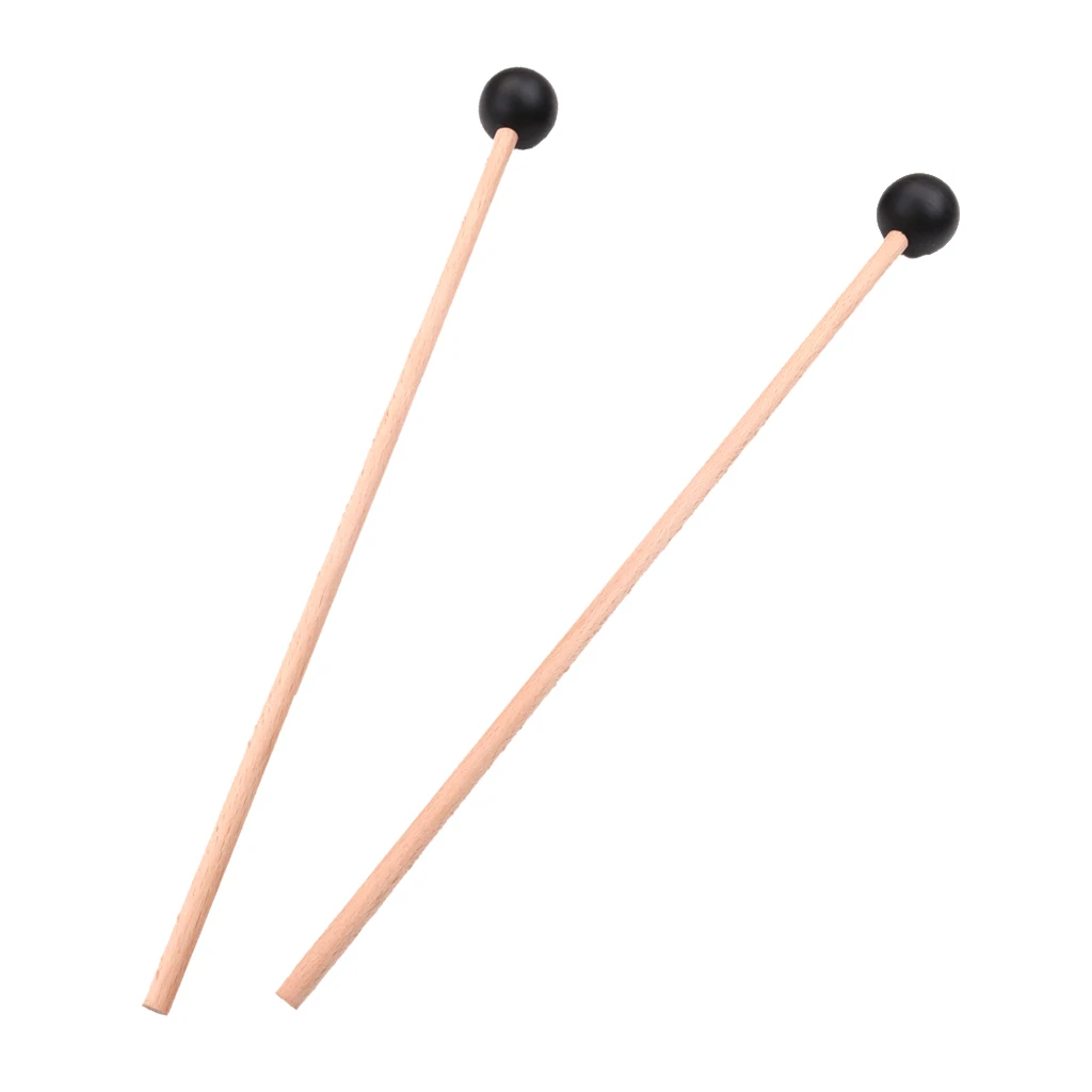 Набор из 2 резиновых молотков Maple Marimba Mallets 365 мм для взрослых начинающих
