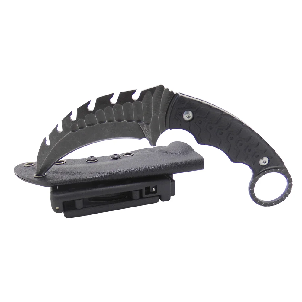 MASALONG Kni117 охотничьи Тактические Ножи Karambit высококачественный