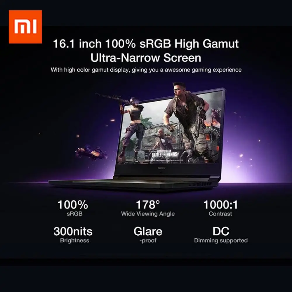 Новые игровые ноутбуки Xiaomi Redmi G игровой ноутбук Intel Core i7 / i5 GTX1650 TI 16 1 дюйма Windows10 ГБ