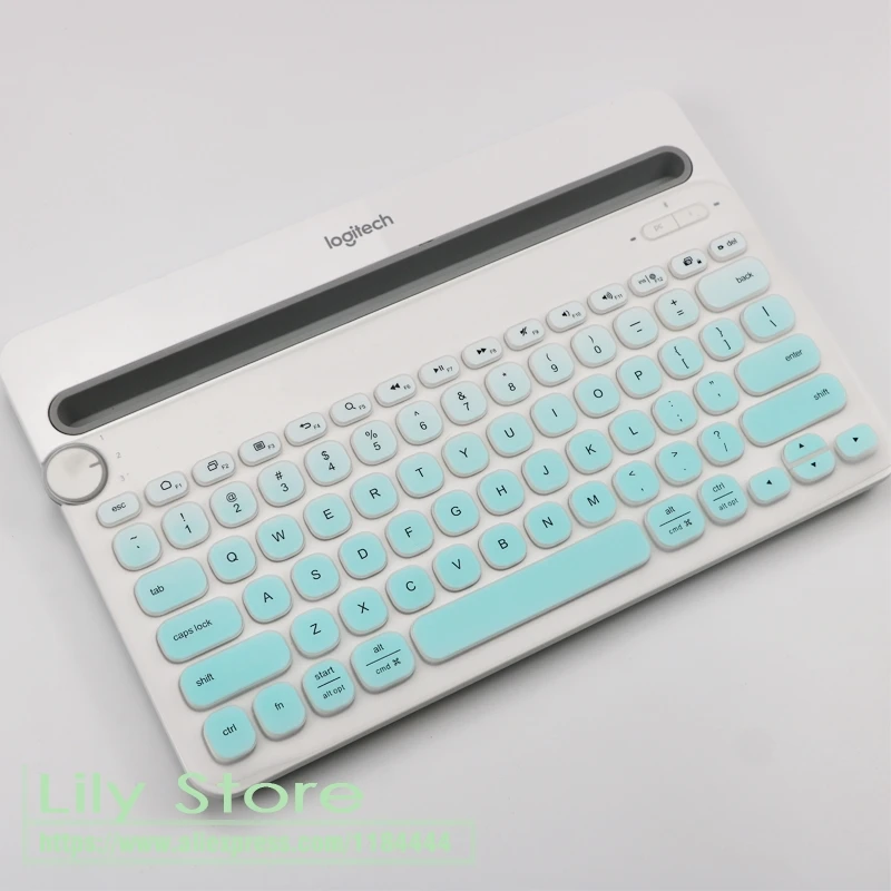 K 480 силиконовый пыленепроницаемый беспроводной настольный чехол для клавиатуры защитная пленка для кожи от пыли для клавиатуры с поддержкой Bluetooth, K480