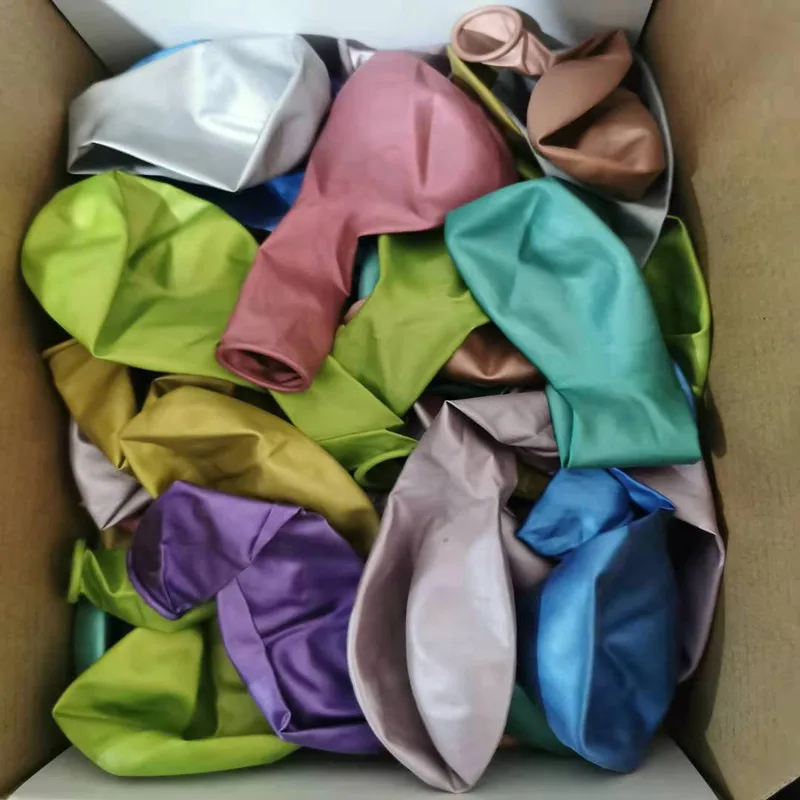 12 дюймовый металлический цветной латексный баллон 3. 2 г толстый перламутровый