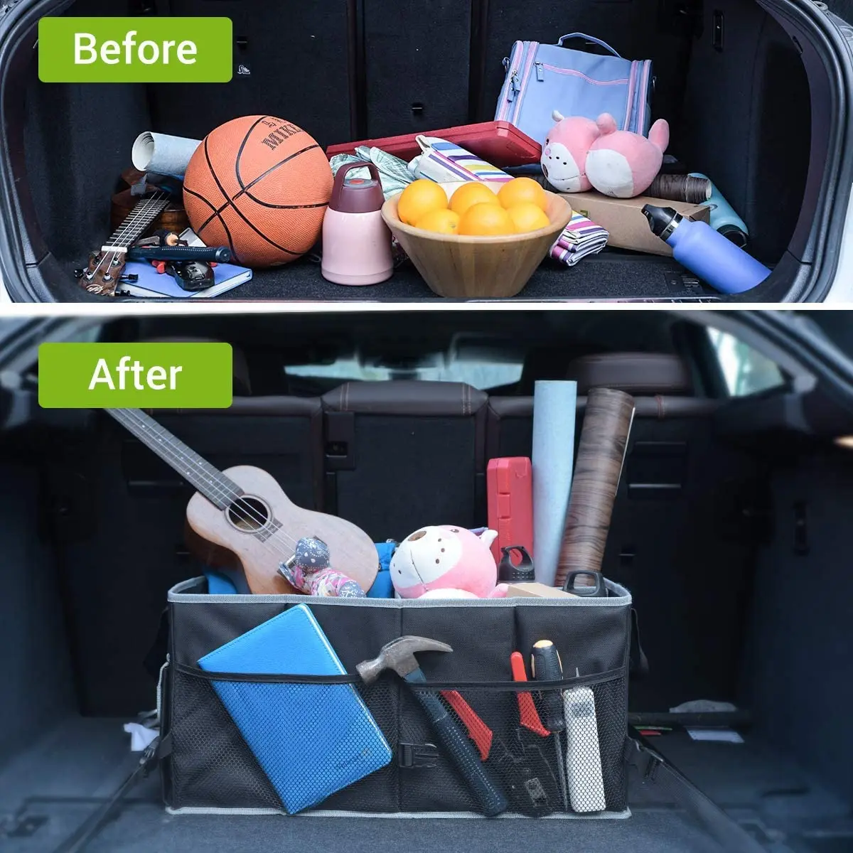 AUTOYOUTH Car Trunk Storage Bag Folding Multifunction Container Tool Food Bags Organizer Box for Universal | Автомобили и