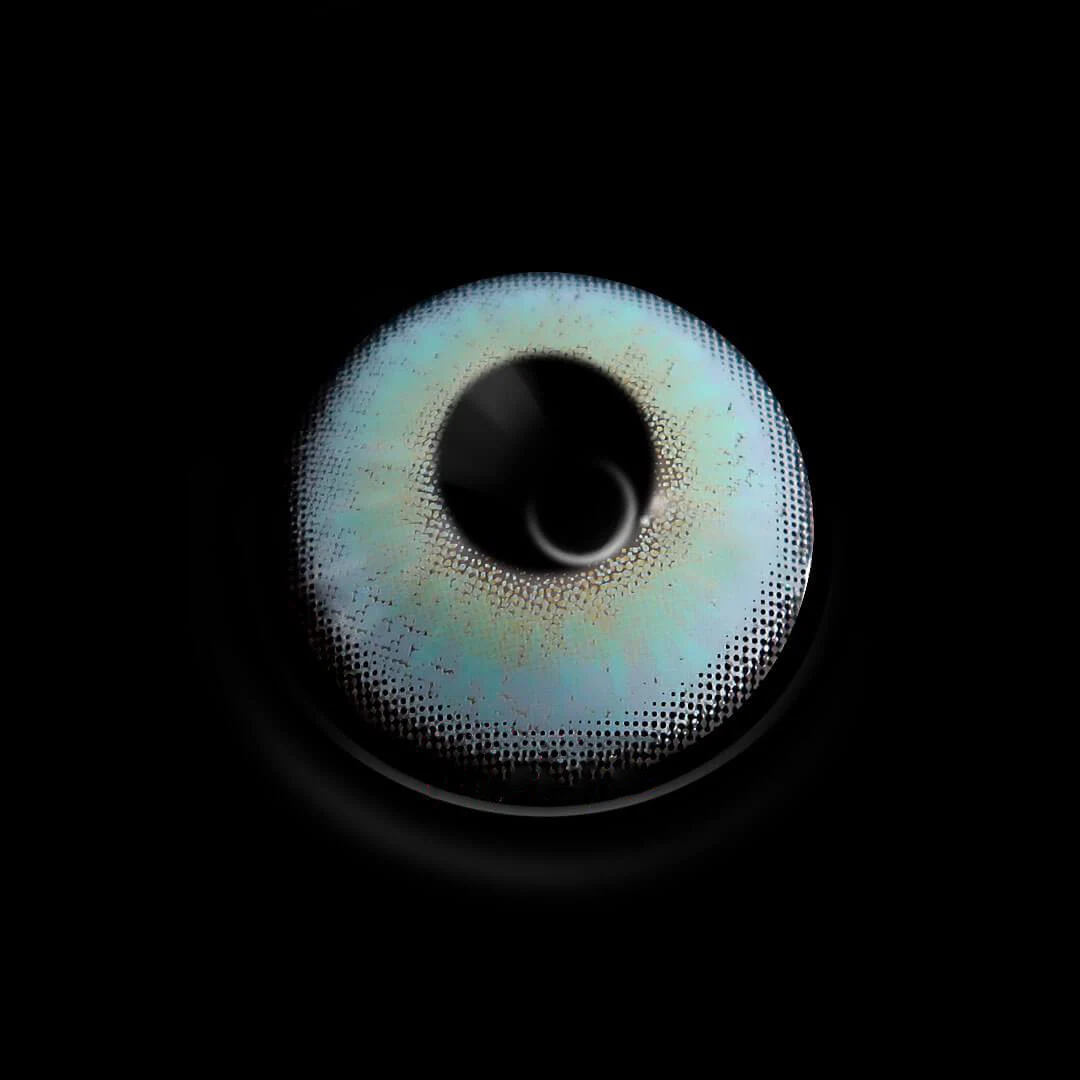 

1 Pair Himalaya Myopia Minus Annually Colored Contact Lenses Dioptric Eye Prescription Contacts Color Lens Natural Looking Blue