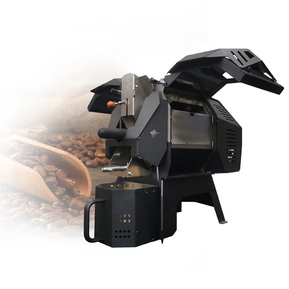

M10 Pro Coffee Roaster 1.2KG One-Touch Operation Automatic Roasting By Artisan Electric Coffee Bean Baking Roasting Machine