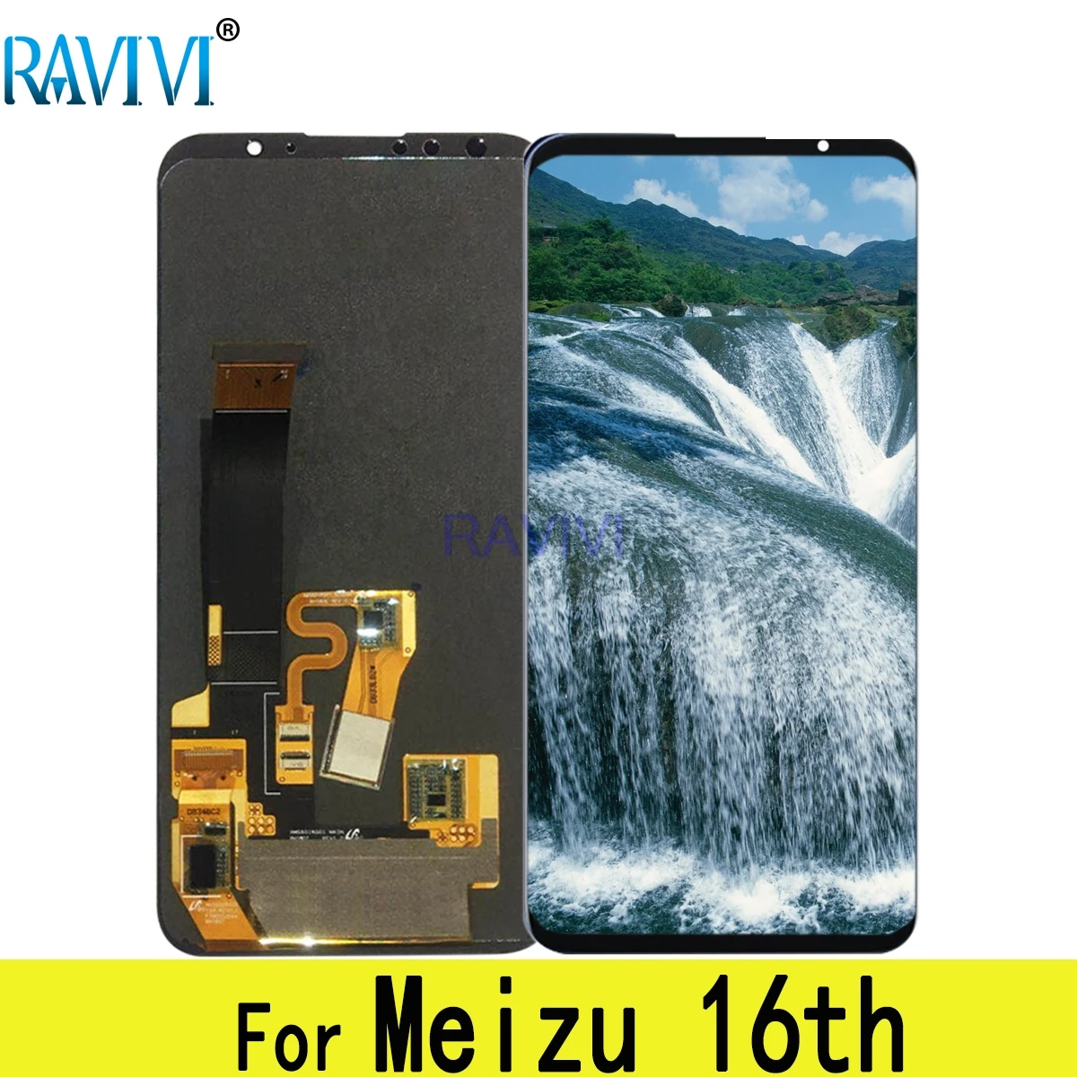 Pantalla LCD AMOLED de 6,0 pulgadas para MEIZU 16, montaje de digitalizador con pantalla t&aacute;ctil, reemplazo para MEIZU 16, 16th, M882, M872-0