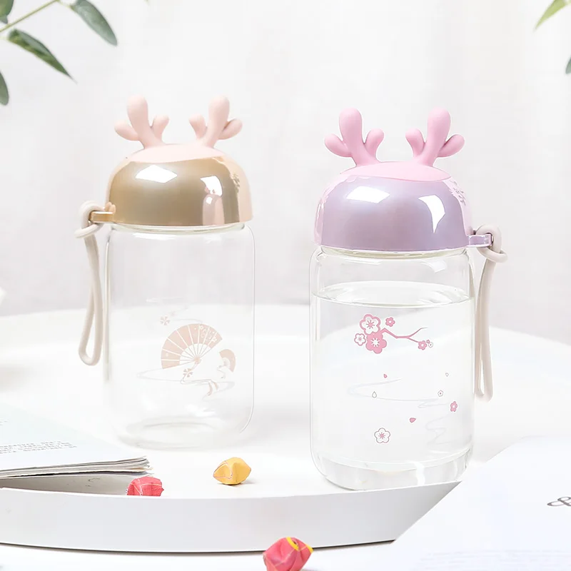 Бутылка для воды KK60SH стеклянная бутылка светофильтр гимнастического зала