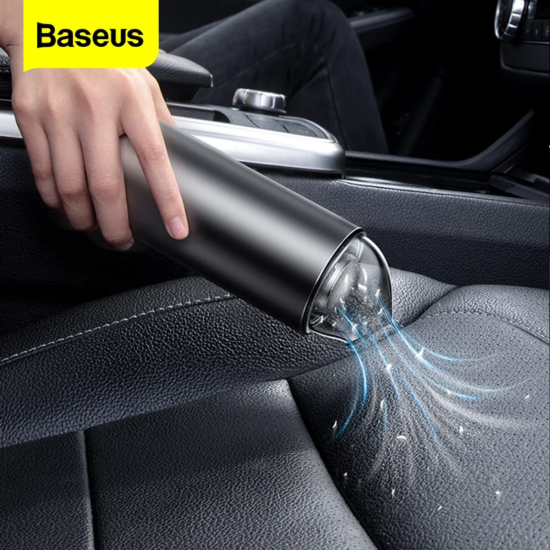 Портативный автомобильный пылесос Baseus беспроводной портативный 4000Pa для салона