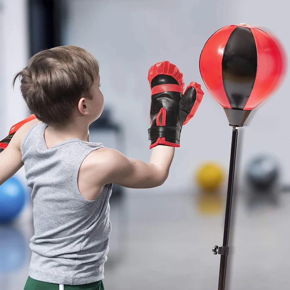 

Punching Bag and Boxing Training Sets Adults and Kids Boxing Bag, Heavy Bag, Kickboxing Some Sets with Boxing Gloves