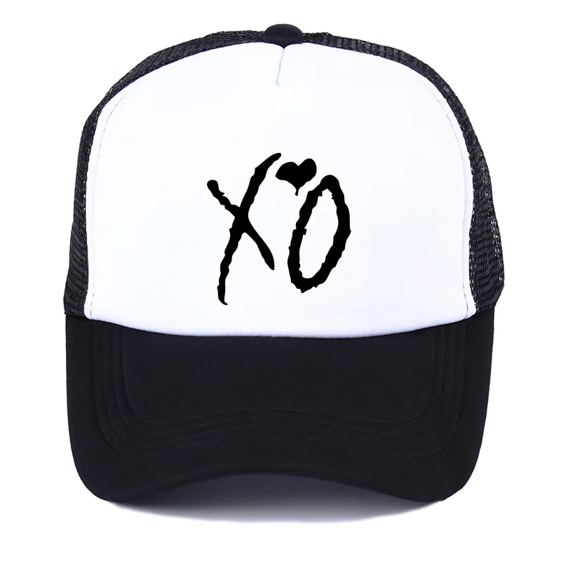 Модная шляпа XO Weeknd Snapback шапки для мужчин и женщин брендовая летняя сетчатая Кепка
