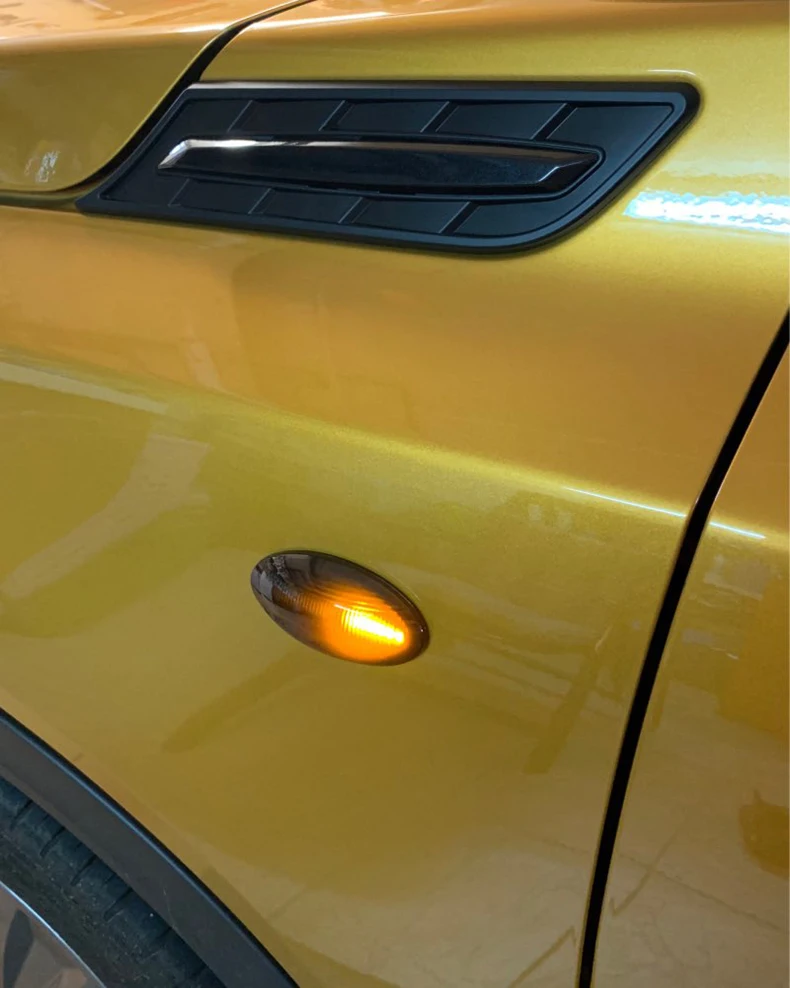 PMFC светодиодный светильник с динамическим боковым маркером для Suzuki Swift Jimmy Vitara SX4 Alto, последовательный мигающий светильник, янтарный индикатор