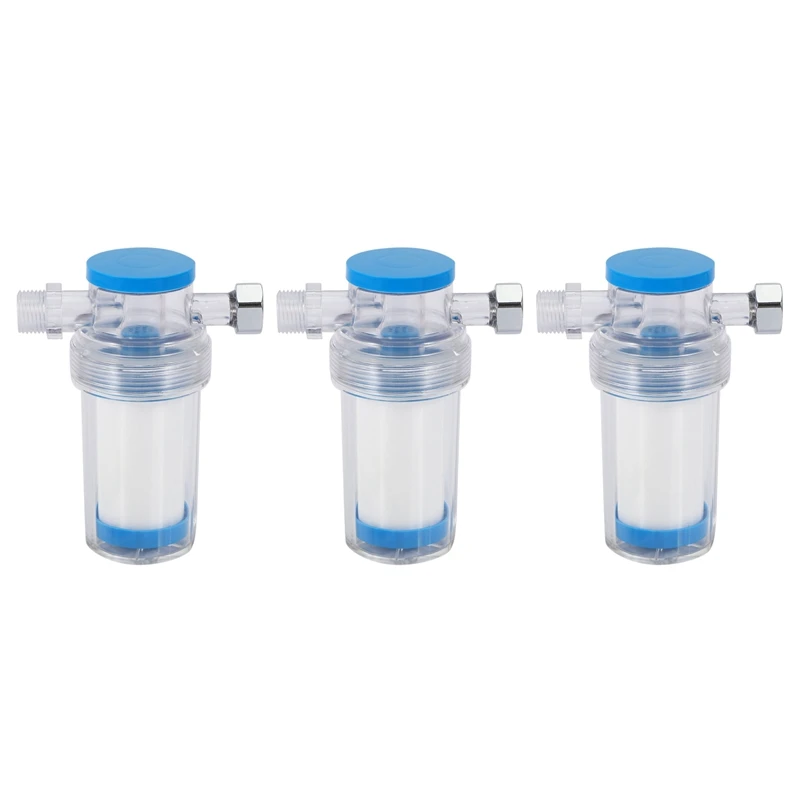 

3X Household To Impurity Rust Sediment Washing Machine Water Heater Shower Shower Water Filter Front Tap Water Purifier
