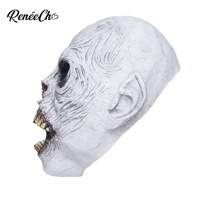 Reneecho Adult Zombie Costume Voldemort Mask Misfits Men Fiend Masks Halloween Accessories |