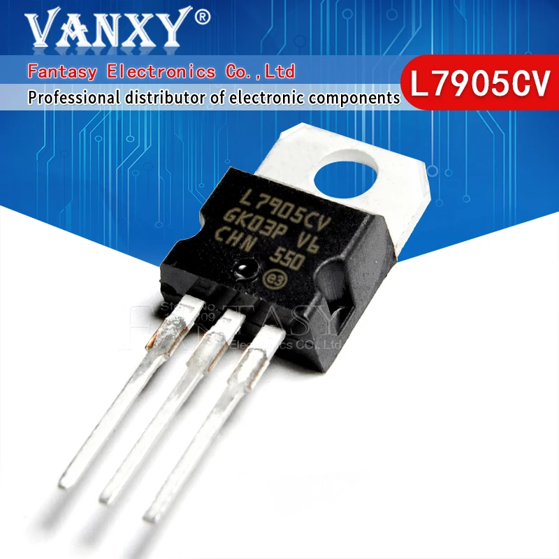 10 шт. L7905CV TO220 L7905 TO 220 7905 LM7905 MC7905 Новый и оригинальный IC|ics 7| |